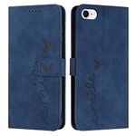 EATCYE Compatible with iPhone 6S / iPhone 6 (4.7 Inch) Case, PU Leather Magnetic Closure Wallet Book Flip Folio Stand View with Wrist Strap TPU Shockproof Cover Pouch for iPhone 6S / 6 (Blue)