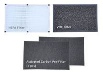 SPT 2221-FILTERA Replacement Filter Pack for AC-2221, White & Black