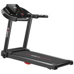 CURSOR FITNESS Home Folding Treadmill with Pulse Sensors, 2.5 HP Quiet Brushless, 7.5 MPH, 265 lbs Capacity