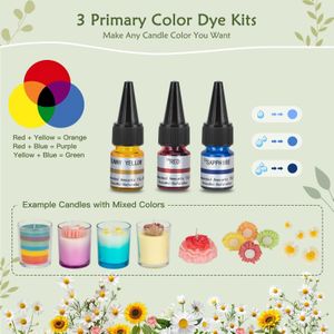 ZEROMX Candle Making Kit – 1200g Wax, DIY Craft Set
