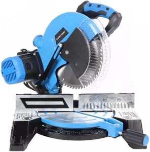 LUXTER 255mm(10 inch) LASER Guider Bevel cutting Compound Miter Saw for Aluminum Work