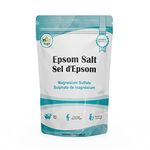 Yogti Epsom Salt, Premium Quality Bath Salt- Canadian Brand 3 pound, White, 1.3608 kg (Pack of 1) - Package May Vary