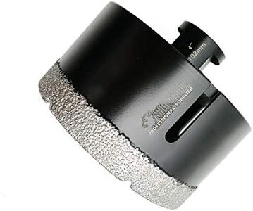 SHDIATOOL Diamond Core Drill Bits, Diameter 4-inch Tile Hole Saw, Driling Depth 35mm for Porcelain Ceramic Marble Nature Stone 5/8"-11 Thread