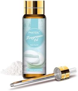 PHATOIL Aceite Esencial Baby Talco 10 ml, Aceites Esenciales para Humidificador, Aceite Perfumado Baby Powder para Aromaterapia, Difusor, Velas DIY