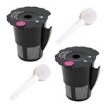 Anbige 2 PACK 119367 Reusable Coffee Filter,Compatible with Keurig coffee maker 2.0 My K-Cup K200 K250 K300 K350 K400 K450 K460 K475 K460 K500 K550 K560 K575