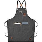AFUN Chef Aprons for Men Women with