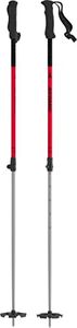 Atomic BCT Touring Adjustable Men's Ski Poles (Red/Silver, 110-135cm)