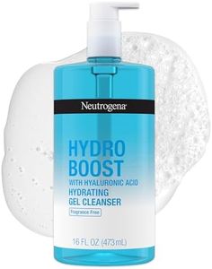 Neutrogena Hydro Boost Fragrance Free Hydrating Gel Facial Cleanser with Hyaluronic Acid, Daily Foaming Face Wash & Makeup Remover, Gentle Face Wash, Non-Comedogenic, 16 fl. oz