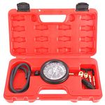 KKUNTEC Car Fuel Pump and Vacuum Pressure Gauge Leak Kit Carburetor Pressure Diagnostics