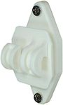 Field Guardian 100-Pack Wood Post Nail on Insulator for Hi-Tensile, White