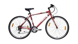 Firefox Front Suspension Hybrid Bike 26 (Rapide, 21S), Matt Copper, 18 Inch Frame, 700 - Ideal for Unisex Adults