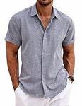 COOFANDY Men's Casual Shirts Button