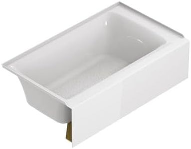 American Standard 2965202.020 Aspirations 60 x 36-Inch Alcove Bathtub, Left-Hand Drain, White
