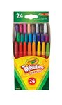 Crayola Twistables Crayons Coloring Set, Kids Indoor Activities at Home, 24 Count, Assorted (3000002682)