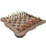 Forest Carved Wooden Chess Set, Han
