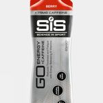 Science in Sport Energy Gel Pack, SIS Energy Gel + Caffeine, 22g Fast Acting Carbs, Performance & Endurance Gels, Berry Flavor Pack Of 6
