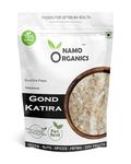 Namo Organics - Gond Katira Pure - 400 Gm (Edible Gum) - Almond Gum Badam Pisin