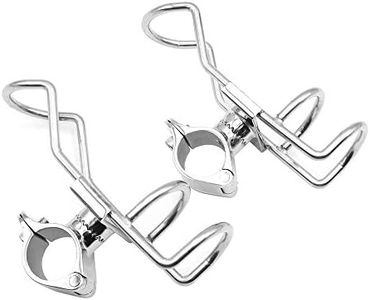 Set of 2 Stainless Steel 316 Fishing Rod Holders Pole Bracket Support Clamp on Rail Mount 32mm Boat Accessories
