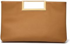 SWEETV Clutch Purses for Women Evening/Formal, Fashion PU Leather Purse for Prom, Cocktail, and Wedding,Nina, Bronze Brown
