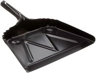 Impact 4212 Black Metal Dust Pan, 12" Width x 14" Height