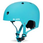 Micro Scooters | Bike/Scooter Deluxe Children's Helmet | Cycling Accessories | Adjustable Headwear | Boys & Girls | 48-54cm | Aqua