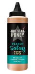 Hot Star Honey Peanut Satay Honey Sauce | Hand Crafted Spicy Honey Sauce | Satay Sauce Perfect for Chicken, Pizza, Pasta, Steak and Noodles, 290g Bottle