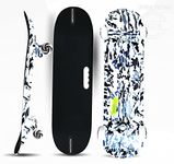 jaspo Fiber Composite Destructor Camouflage Fiber Skateboard 31"X8" Inches, Suitable For Age Group Above 8 Years