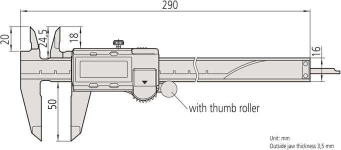 Mitutoyo Digital Caliper – Precision Electronic Measuring Tool