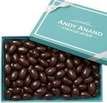 Andy Anand Chocolate Gourmet Dark Chocolate Covered Almonds 1lb - Perfect for Birthdays, Valentine's, Christmas, Mother's Day, and Get Well Gifts