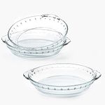 3 Packs Glass Pie Plates, MCIRCO 9"