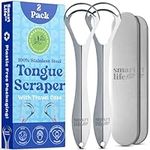 Tongue Scraper For Adults - Dual He