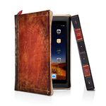 Twelve South BookBook Case for iPad Mini 5 | Hardback Leather Cover with Multi-Angle Viewing and Apple Pencil Slot (Rutledge)