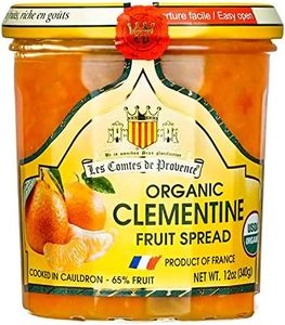 Clementine Orange Marmalade Jam Spread USDA Organic Preserve – 12 OZ / 340 G – Made in France Traditional Jam Non GMO Gluten Free