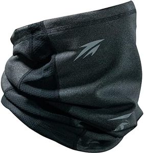 Zollen 4/3/1 Pack Fleece Winter Neck Gaiter Windproof Bandana Adjustable Face Covering Scarf for Men and Women