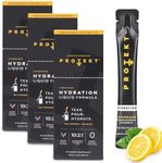 PROTEKT Electrolytes Hydration Packets | Liquid Electrolytes for Hydration & Recovery | Organic & Sugar Free Electrolytes Drinks | Works Faster Than Electrolytes Powder Packets | Lemonade, 30 Pack