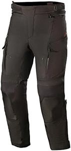 Alpinestars 3227521 10 M Andes DryStar v3 Motorcycle Trousers M Black Standard