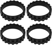 Neutop Replacement Rubber Wheel Tires Compatible with iRobot Roomba 500, 600, 700, 800, 900, e, i, j & S Series Models, Anti-slip, Great Adhesion and Easy Assembly, 4-Pack.