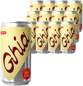 Ghia Non-Alcoholic Sumac & Chili Le Spritz, 8.4 Fl Oz (12-Pack) | Mocktail & Cocktail Mixer, Zero Proof Sparkling Apéritif with Soothing Herbal Extracts