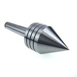 HFS (R) Live Center MT2 Turning Tool Heavy Duty Live Tailstock Center for Woodworking (#2 Morse Taper)