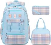 DIGOBAY 3PCS Girls Backpack for Sch