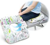 Donut Pillow Postpartum Pregnancy Sitting Cushion Perineal Doughnut BBL Pillow After Surgery for Butt with Hole Bed Sore Pressure Ulcer Seat Cushion for Tailbone Pain Relief Hemorrhoid Pillow