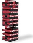 Wild Sports NCAA Oklahoma Sooners Table Top Stackers 3" x 1" x .5", Team Color