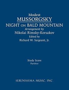 Night on Bald Mountain: Study score