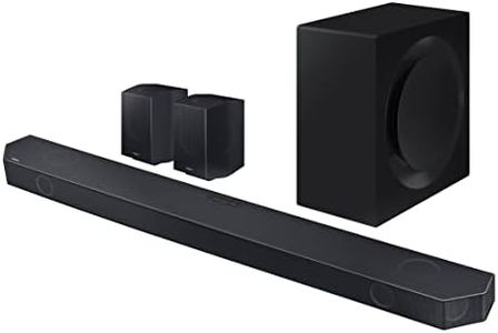 SAMSUNG HW-Q990C/ZC- 11.1.4ch Soundbar with Wireless Dolby Audio, Q-Symphony, SpaceFit Sound Pro, Game Mode Pro, Airplay 2, Alexa Built-in [Canada Version] (2023)