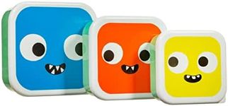 Sass & Belle Monster Lunch Boxes - Set of 3