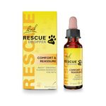 Rescue Pet Calming Dropper 10ml for Dogs & Cats, Natural Flower Essences, Separation, Fireworks, Travel, Thunder, Loud Noises, Calming for Dogs, Cats, & Other Pets