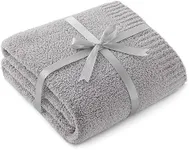 Bedsure Super Soft Knit Throw Blank