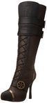 Ellie Shoes Women's 420 Quinley Boot, Brown, 7 M US