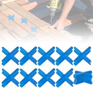 10PCS Deck Spacers,Durable Deck Spacer Tool to Uniform Gap Between Installed Deck Boards for Treated Lumber and Composite Decking Handy Deck Building Tools Deck Board Spacers(1/16", 1/8", 3/16", 1/4")