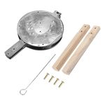 Sunicon Bubble Waffle Maker, Kitchen Nonstick Egg Bubble Baking Plate Double sided Bubble Waffle Maker with Handle For Home Kitchen Use